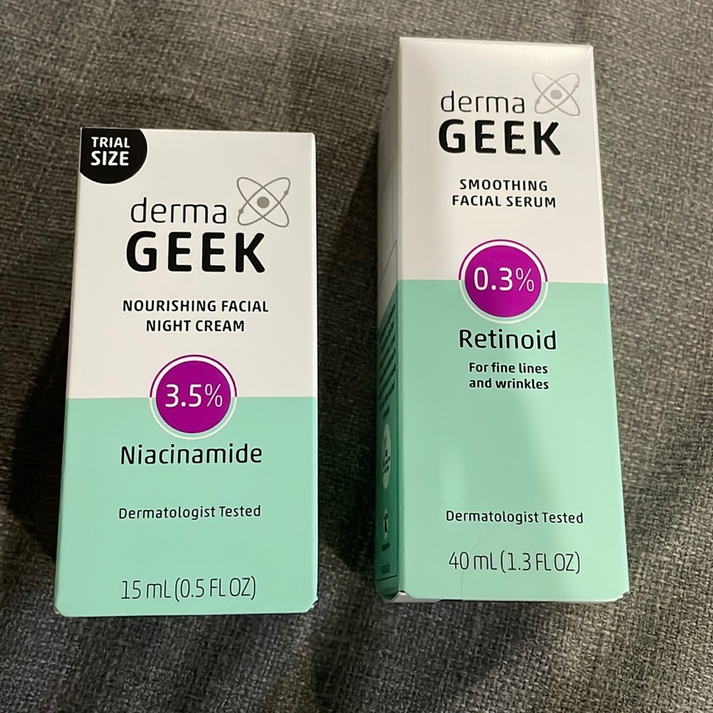 COPY - Derma Geek 3.5% Niacinamide and 0.3% Retinoid Bundle New